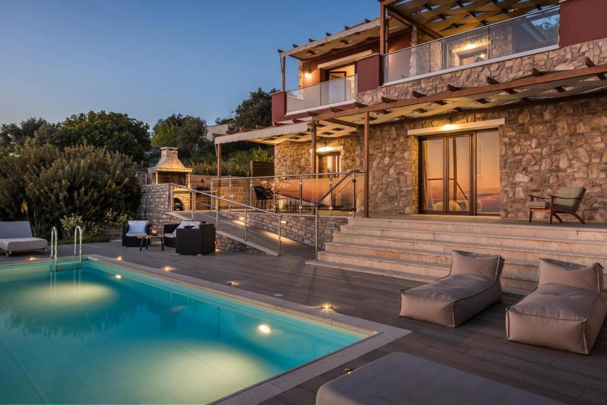 Entheos Private Villa Fiskardo Kefalonia Greece Exterior foto